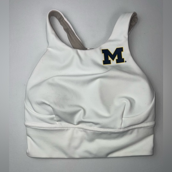 lululemon athletica Other - University of Michigan Wolverines Lululemon Sports Bra white size 2